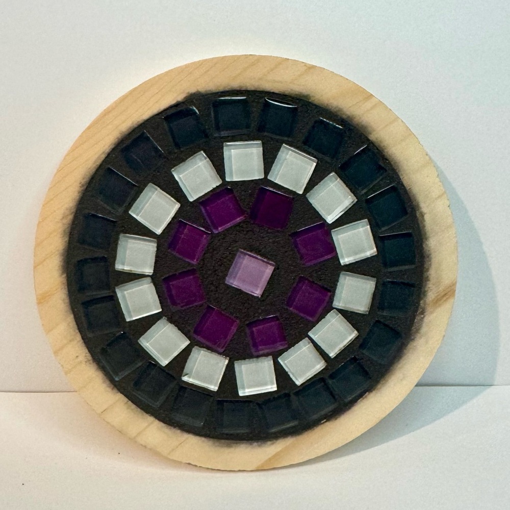 DIY Mosaic Tile Coaster Making Kit - Picture 2 of 2